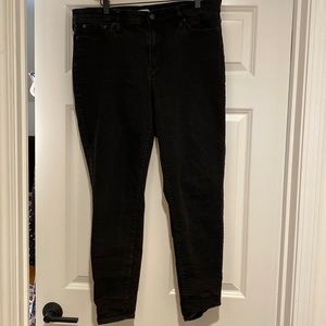 J Crew Black Skinny Jeans